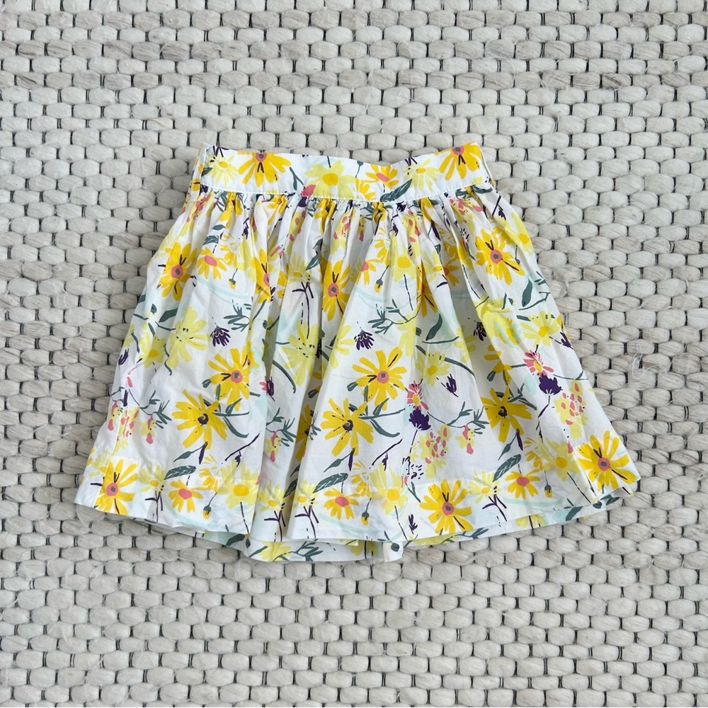 Petit Bateau Floral Skirt - Size 4